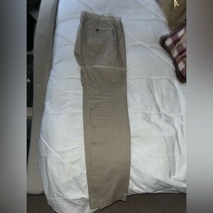 Men J Crew Flex Khaki Pants 34x34
